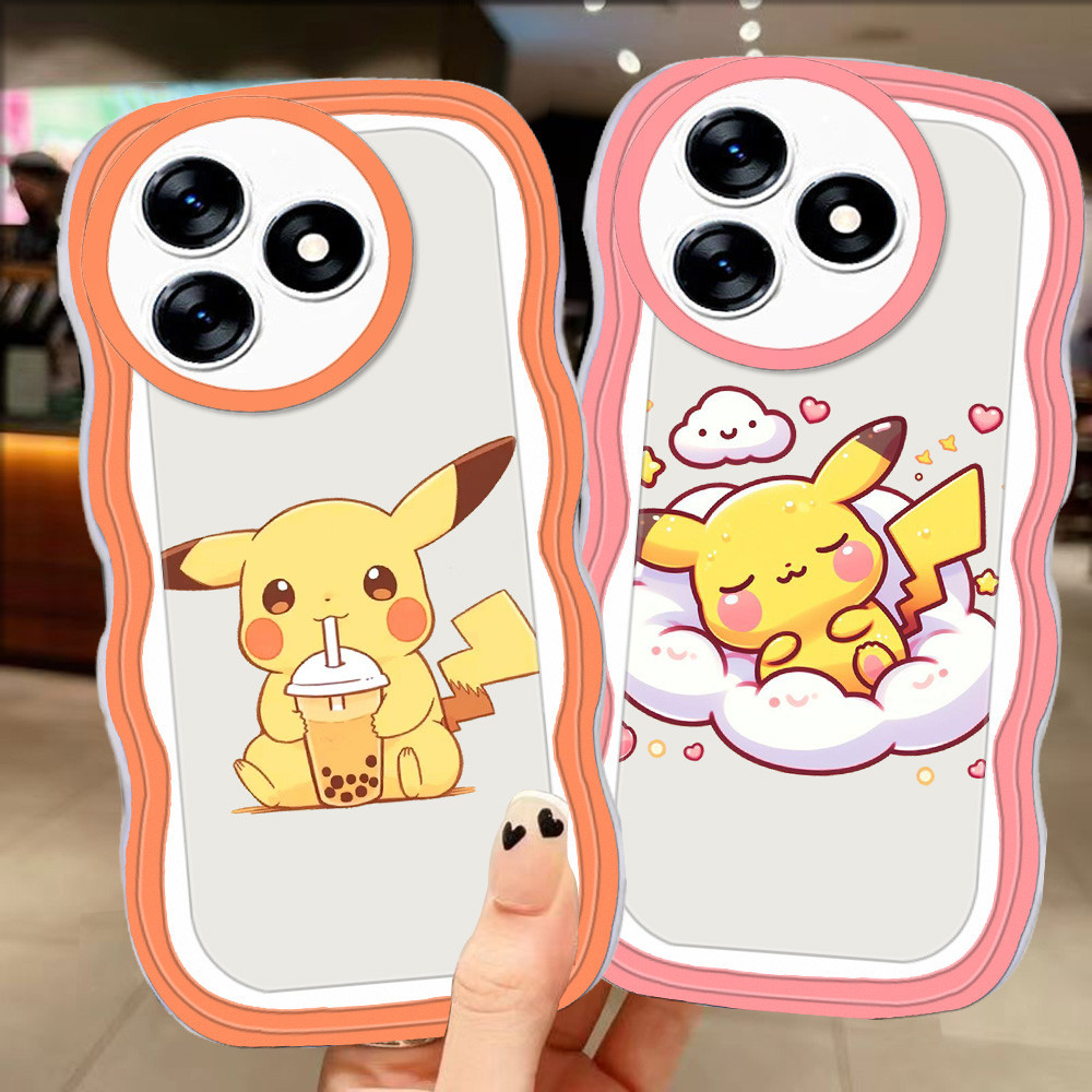 A-18 Pokemon TPU Casing สําหรับ Tecno Pova 6 5 Neo 2 7 Pro 5G เคสใส