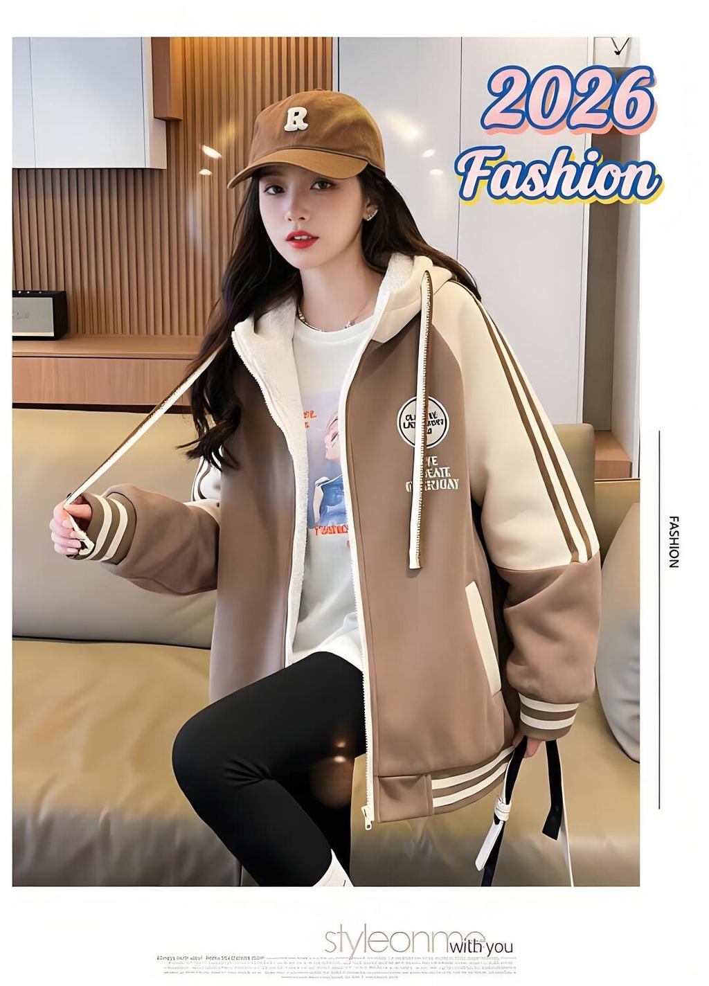 Campus chic Womens New Arrival Slimming Fit Long Sleeve for Gen Z schoolgoer