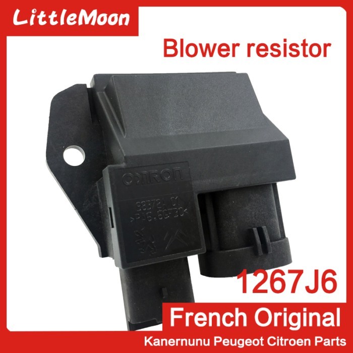 Original new fan resistance fan control module 1267J6  for Peugeot 207 301 2008 3008 508 Citroen C2
