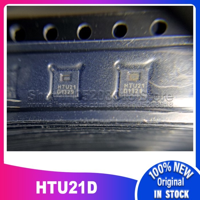 10PCS/LOT HTU21D HTU21 QFN-6 100% New Spot stock