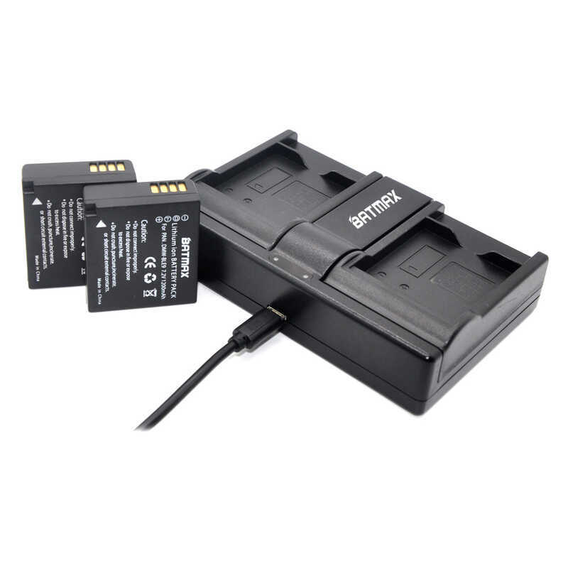 ▥ Dmw-Blg10 DMW Ble9 Blg10pp แบตเตอรี่ + Dual USB Charger สำหรับ  Blg10e Blg10gk