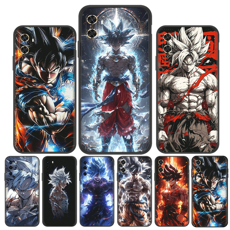 สําหรับ Xiaomi POCO M6 F6 X6 F7 X7 Pro 10T TPU เคสโทรศัพท์แบบนุ่มฝาครอบป้องกัน Q-Goku Dragon Ball