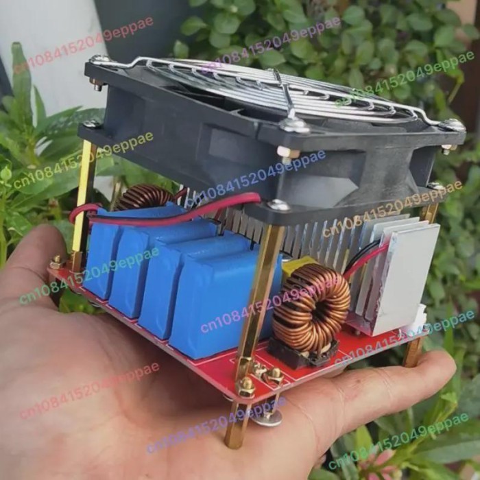 1300W 25A ZVS high frequency induction heating machine without taps zvs with short circuit protecti