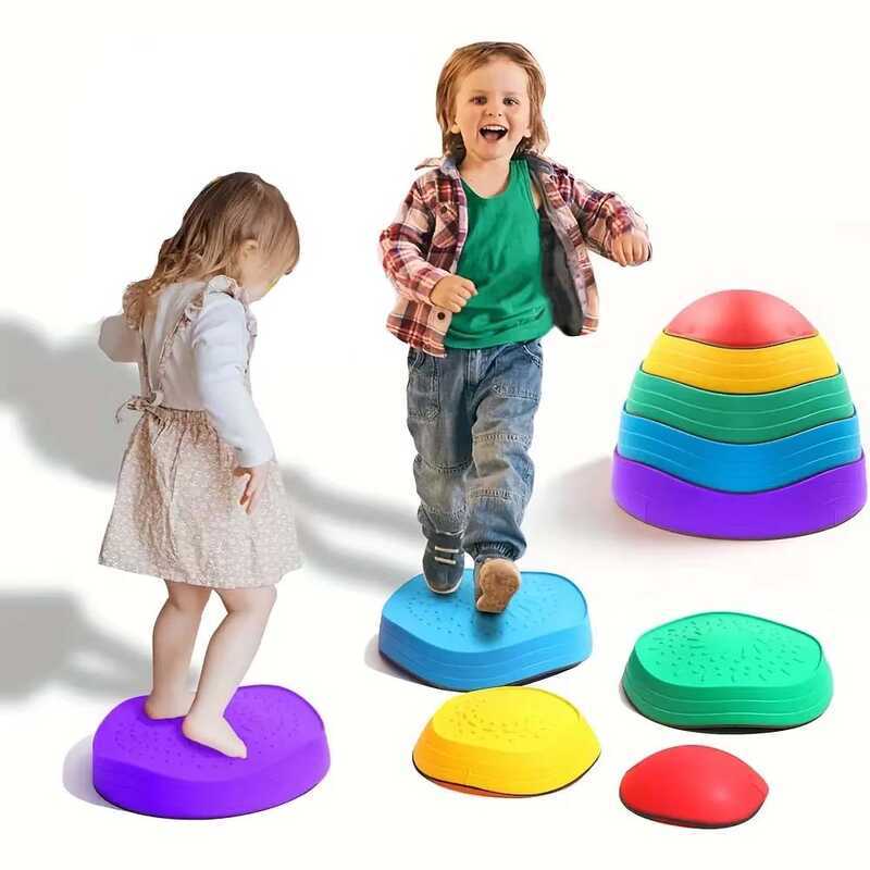 e Stepping Stones Toys Kids Trampling Stone Montessori Toys Tactile Sensing Sports Toys Kids Indoor