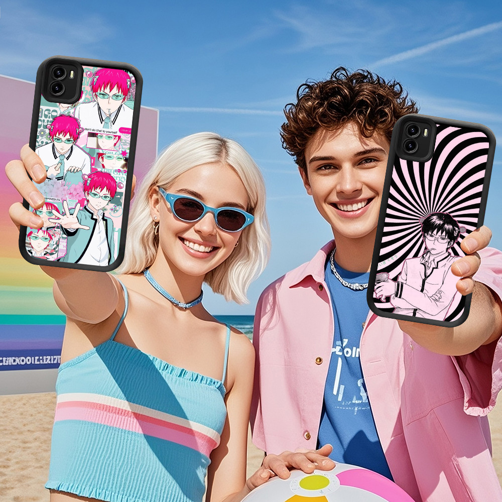 DE-30 Saiki Kusuo ปลอก HP สําหรับ VIVO Y53s Y51 V21E Y31 Y33 V21 Y51A Y73 Y51S 2020 2021