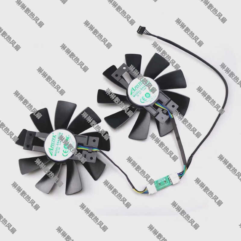 ยี่ห้อใหม่ SAPPHIRE Blue R9 380X R9 380 Ultra Platinum รุ่นกราฟิกการ์ดพัดลมระบายความร้อน GAA8B2U