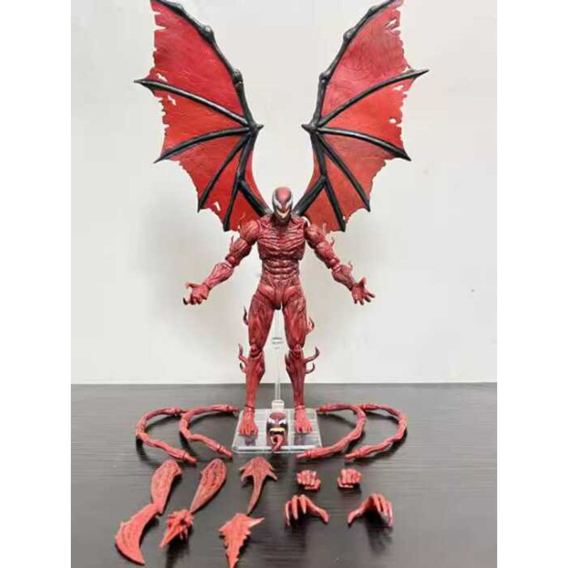 Marvel Venom 3 Last Dance SHF Symbiosis War Horse Spiderman Action Figure ของเล่น