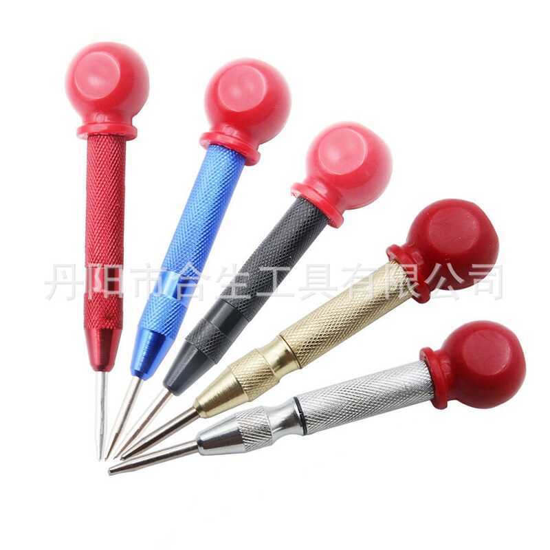 Center Punch สปริงอัตโนมัติ Type Locator Glass Striker Window Breaker Punch Center Punch