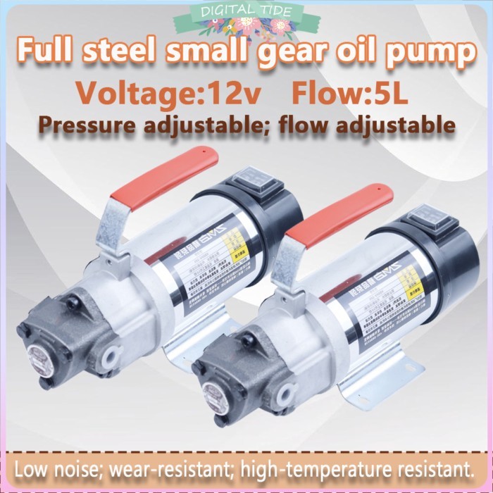 12V 24V 220V Gearbox Engine  Oil Changer Pump Gear Oil Pump