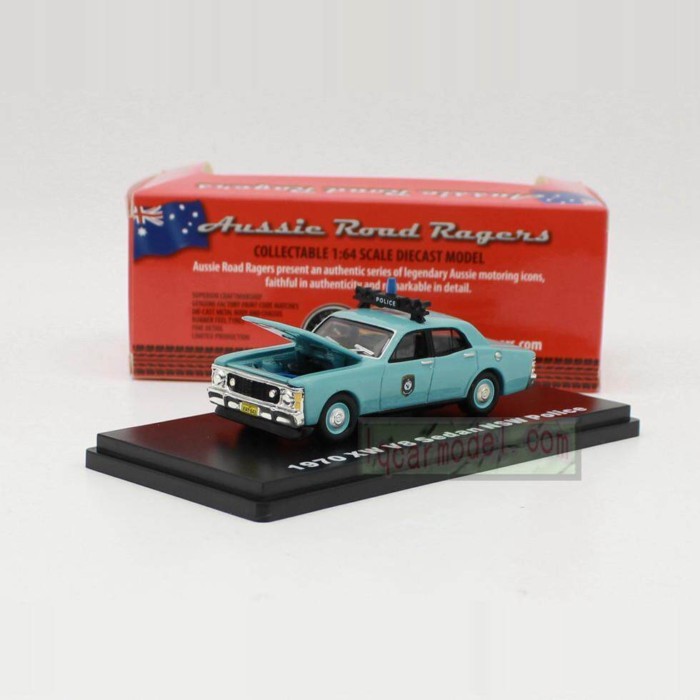1/64 1970 Ford Ford Falcon XW V8 รถตํารวจออสเตรเลียรถรุ่น