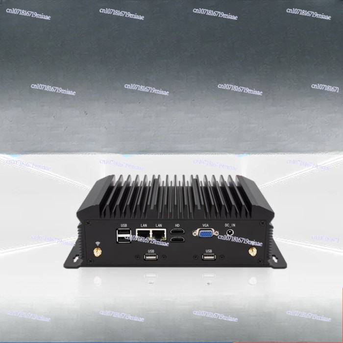 Mini Industrial Control Small Host 12th Generation 1235U Dual Network Dual Serial Port N150 All Alu