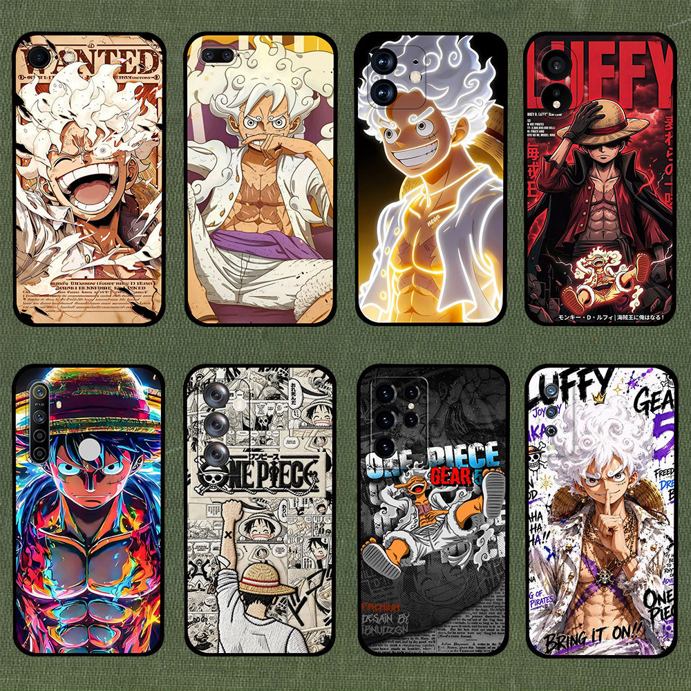 ใช้งานร่วมกับ Samsung Galaxy S6 S6Edge S7 S7Edge S8 S8Plus 62P3 One Piece Luffy TPU เคสโทรศัพท์ Soft