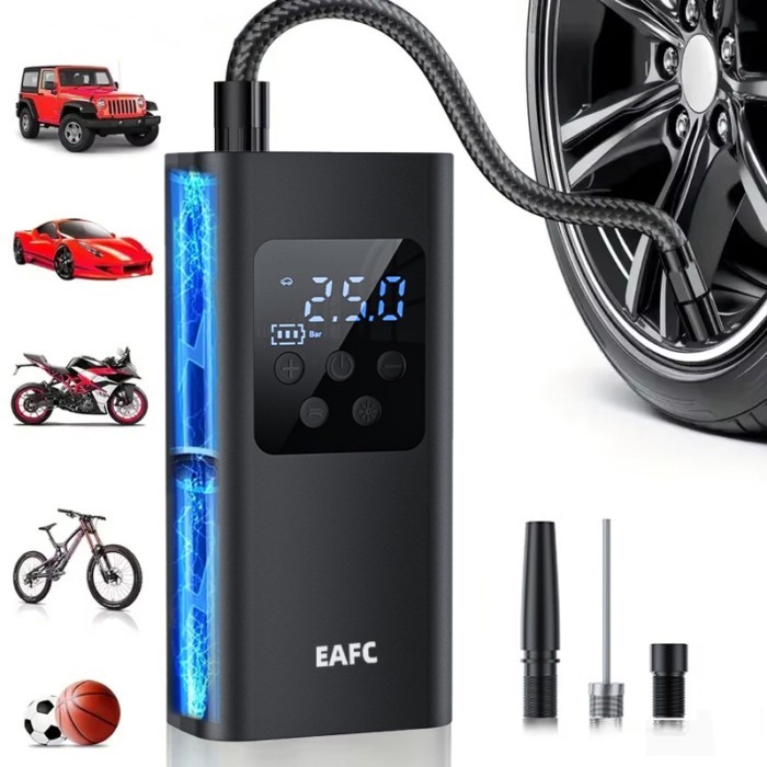 150psi Wireless/Wired Portable Tire Inflator Car Tire Inflator Pump With Digital Display Electric I