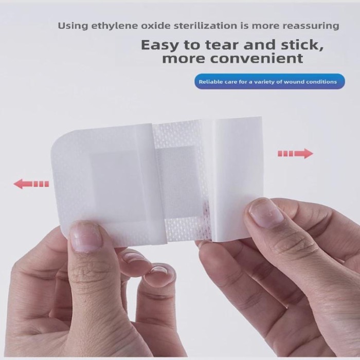 Medical Sterile Disposable Waterproof Self-adhesive Breathable Wound Dressing  Postoperative Wound