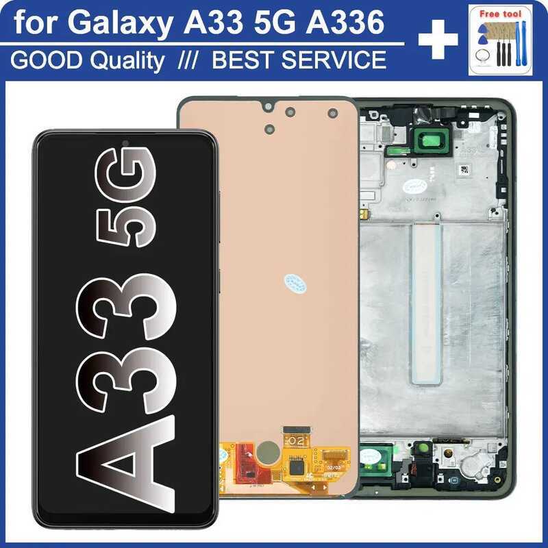 หน้าจอ Super AMOLED สำหรับ Samsung Galaxy A336 LCD รุ่น A336b A336u A336e พร้อมระบบสัมผัสสำหรับ Sam