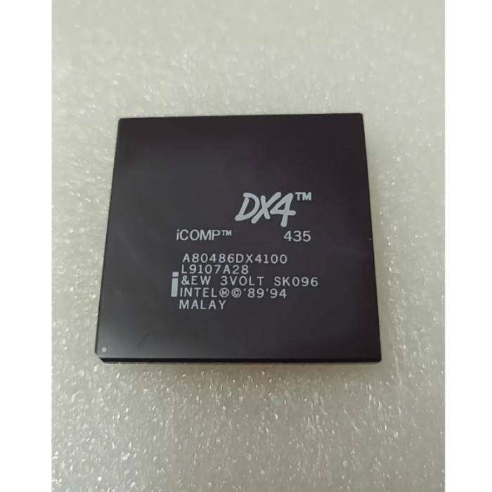 A80486DX4-100 INTEL 32-bit microprocessor CPU