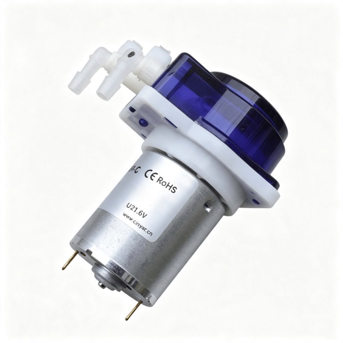 Micro peristaltic pump ATK-21.6-A fluid delivery pump laboratory sampling pump DC21.6V metering pum