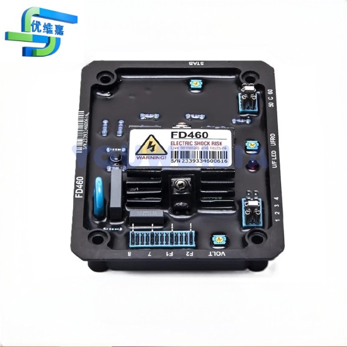 2025 FD460 SX460 AVR Brushless Generator Automatic Voltage Regulator Stabilizer Control Board Alter