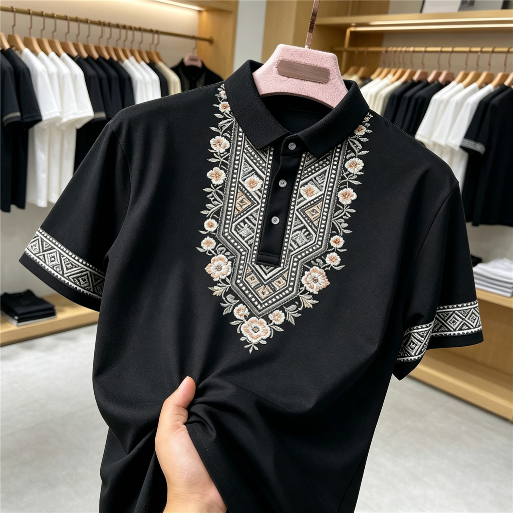 2026 Aidilfitri สบายและใช้งานได้จริงเสื้อโปโลสีล่าสุด Skim Vibrant Lime ทําให้ง่ายแบบดั้งเดิม Badick