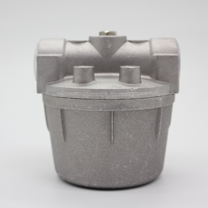 Oil filter for oil burner Aluminum Cup 1/2" 3/8"  Diesel Fuel Filter for Boiler 65L/H Oil filters B