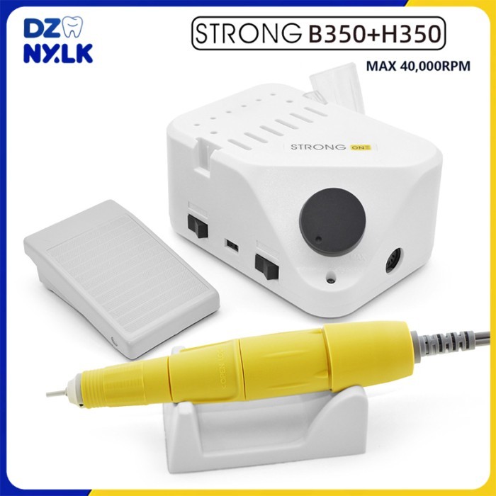 40000 RPM Strong B350 Manicure Grinder Dental Polishing Machine Micromotor H350 Handle Dental Elect