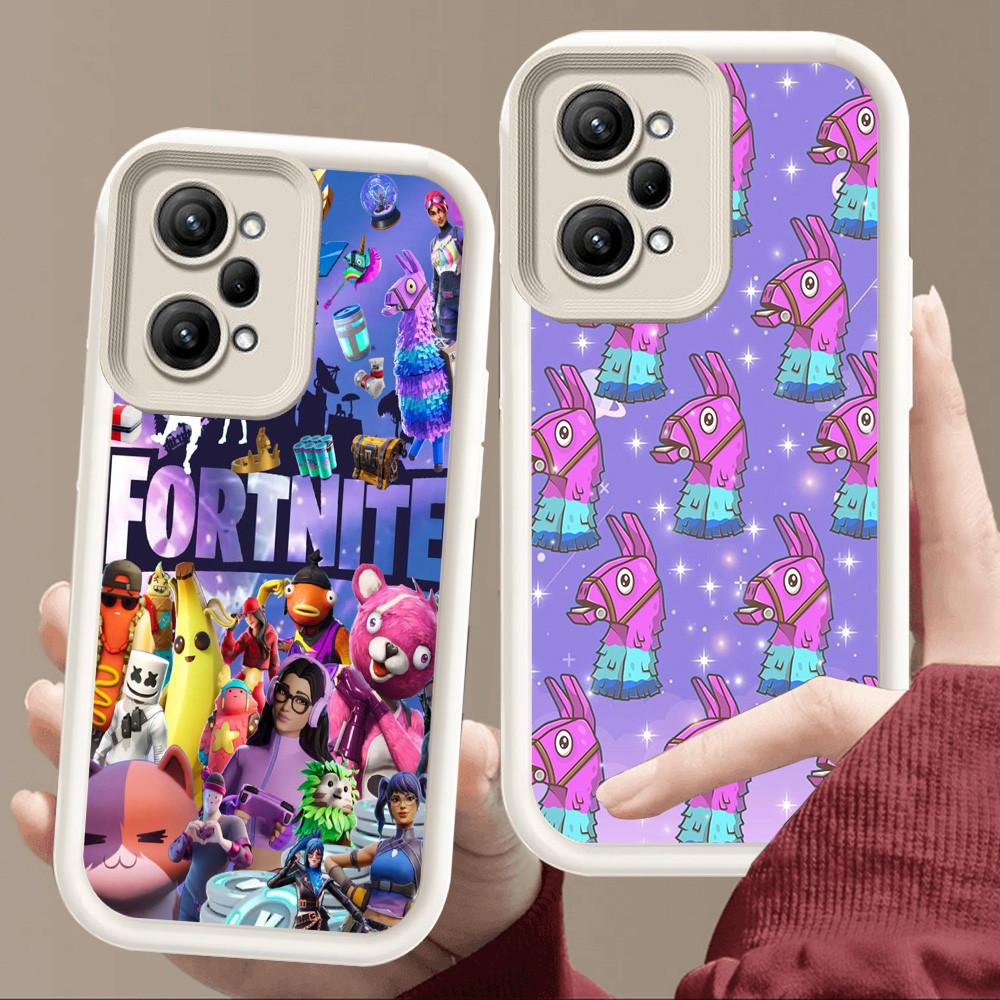 เคสสําหรับ Xiaomi Redmi หมายเหตุ POCO 12 X5 14 F6 14T F5 Pro 5G สีขาวนุ่ม E111 Fortnite เกม