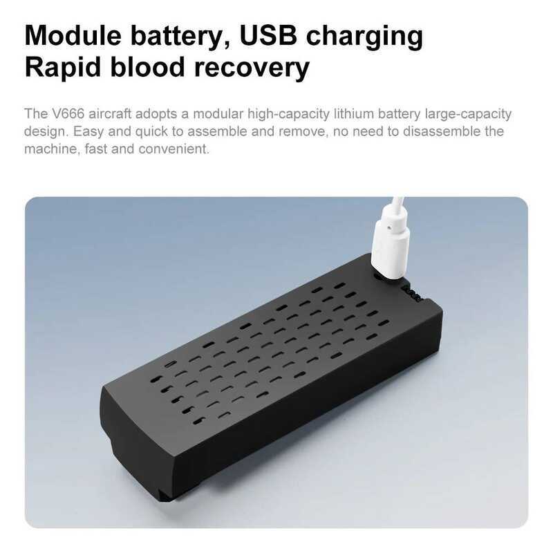 ▥ แบตเตอรี่ 3.7V 1000Mah สำหรับอุปกรณ์เสริมแบตเตอรี่ V666