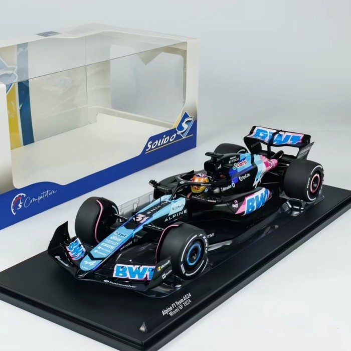 Solido 1/18 Alpha ALPINE A524 F1 Formula One รุ่น 31 สถานีไมอามี่
