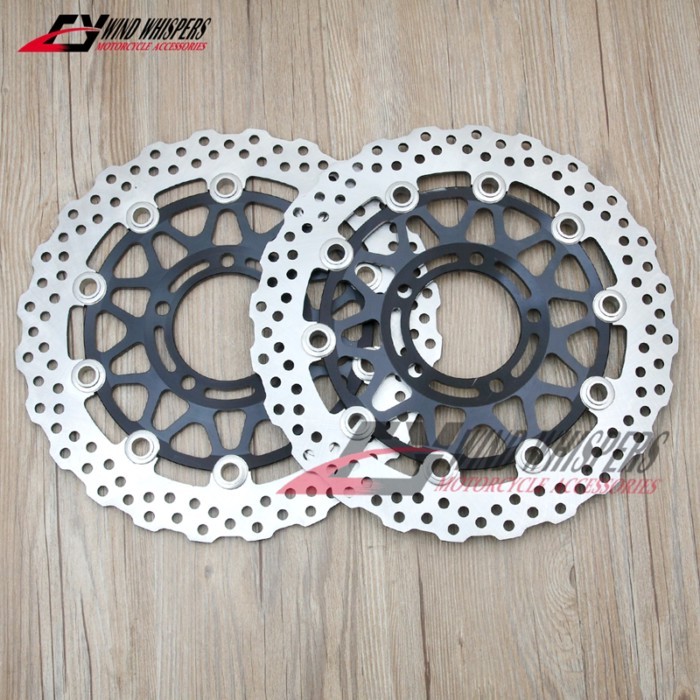 310mm Front Brake Discs Rotors For Kawasaki GTR 1400 GTR1400 ZG 1400 2008-2018 ZZR1400 ZX ZZR 1400