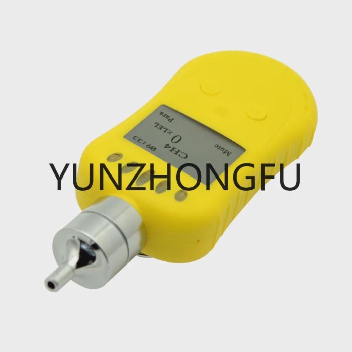 In Pump Oxygen Gas Detector CE ATEX Oxygen Analyzer Portable Built