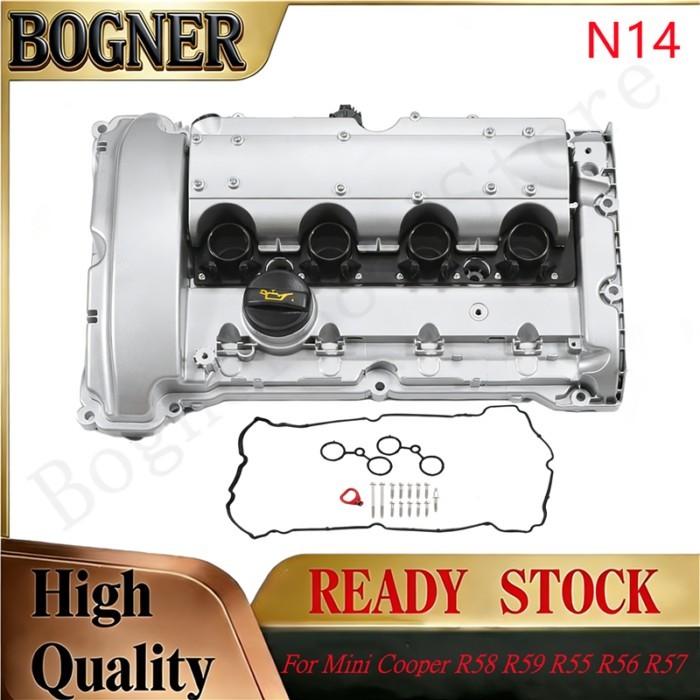 Aluminum Engine Valve Cover 11127646555 for BMW Mini Cooper R58 R59 R55 R56 R57 N14 1.6T N20 B20A E