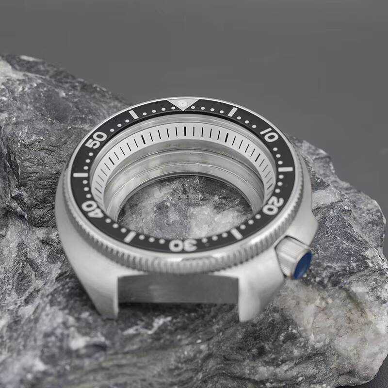 630 Turtle Abalone Diving Men‘S Watch Fit Japan Nh36 Nh35 Movement 200M Waterproof Transparent Case