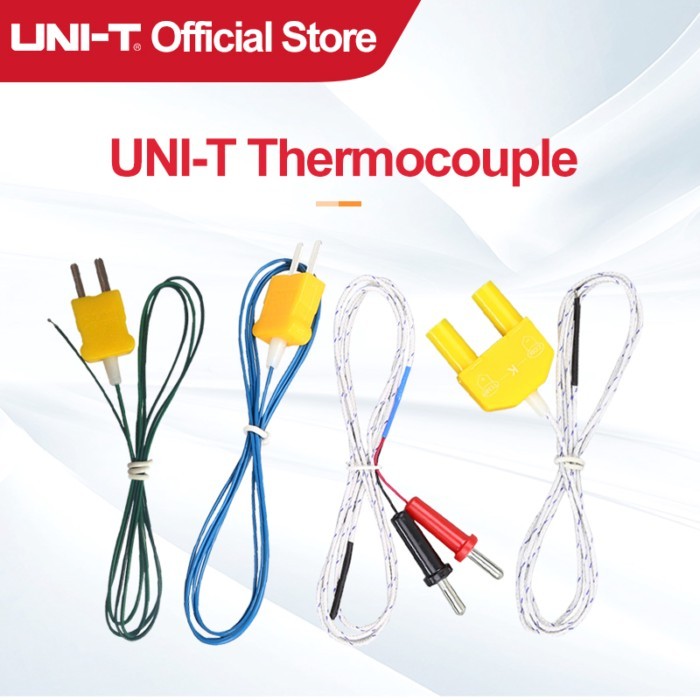 UNI-T K-type Thermocouple UT-T01 UT-T12 UT-T09K UT-T10K Thermocouple For UT89X UT320A UT320D UT210D