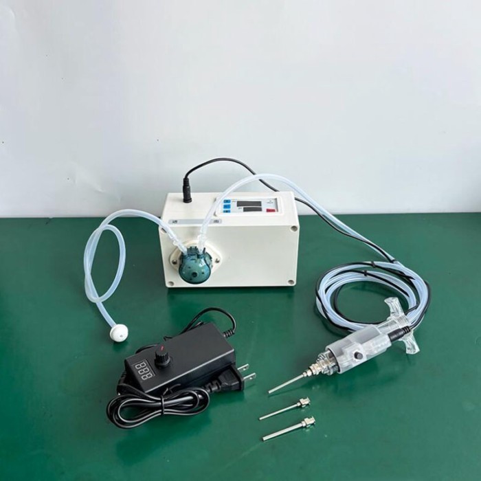 Lab Quantitative Dispenser，Handheld Liquid Filling Machine for Small Bottle- Essential Oil, Perfume