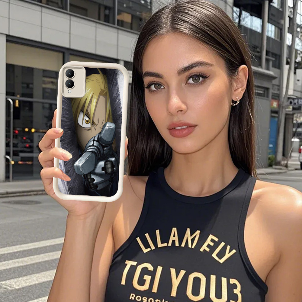 DE-14 Fullmetal Alchemist Casing HP สําหรับ VIVO Y100 V29 V27E Y200e V27 V29E Pro