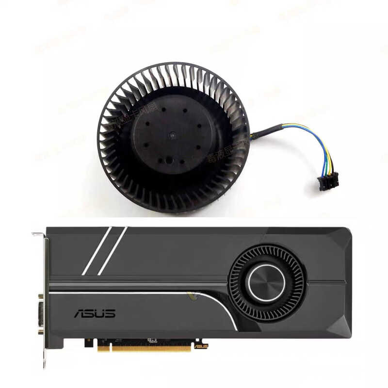 รุ่นสาธารณะ Asus 1060 1070/1070ti/1080/1080ti กราฟิกการ์ดพัดลมเทอร์โบ FD6525H12D