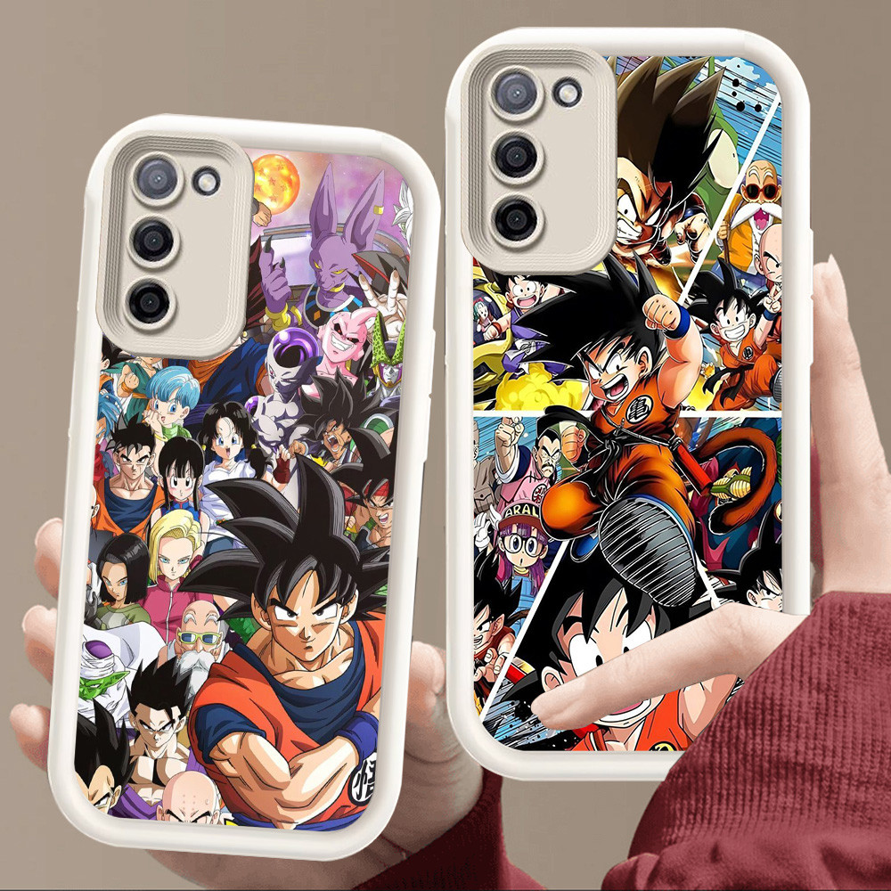 SAMSUNG เคสสําหรับSamsung J6 A31 A02 A02S M02S A03 Core A03S F02S A51 A71 M02 J4 Plusนุ่มสีขาวE69 Dr