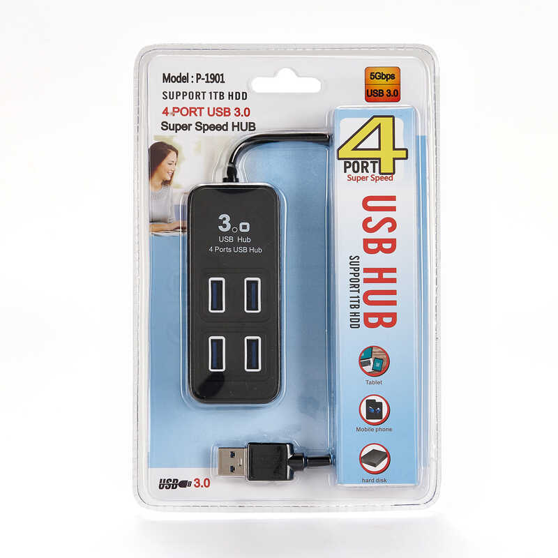 P-1 9 0 5 G bps 4 Port USB 3. H Hub Minute Extension ยาว 2 เมตร