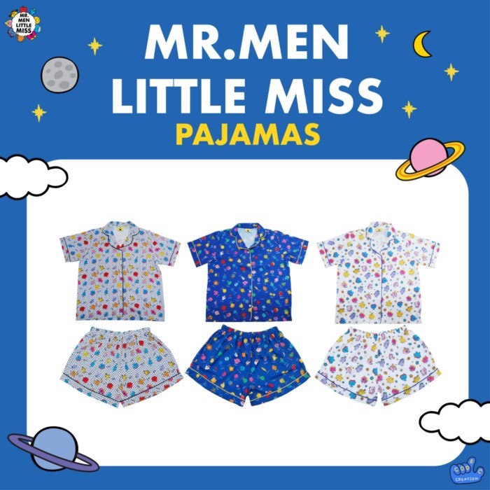 ชุดนอน Pajamas (Mr.men and Little miss)