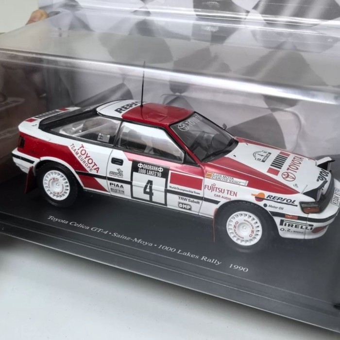 IXO 1/24 TOYOTA CELICA GT-4 4 1990 TOYOTA Serry Car Racing Model Alloy