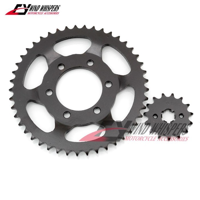 Motorcycle Front Rear Sprockets For Yamaha XT225 XT 225 D,E,F,L,M N,P,R,S,T,V,W Serow 225 1992-2007