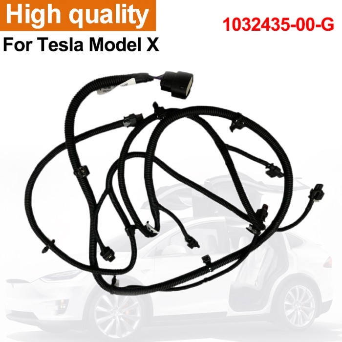 1032435-00-G Rear Bumper Wiring Harness for Tesla Model X 2015-2020 Parking Sensor Wire Harness OEM