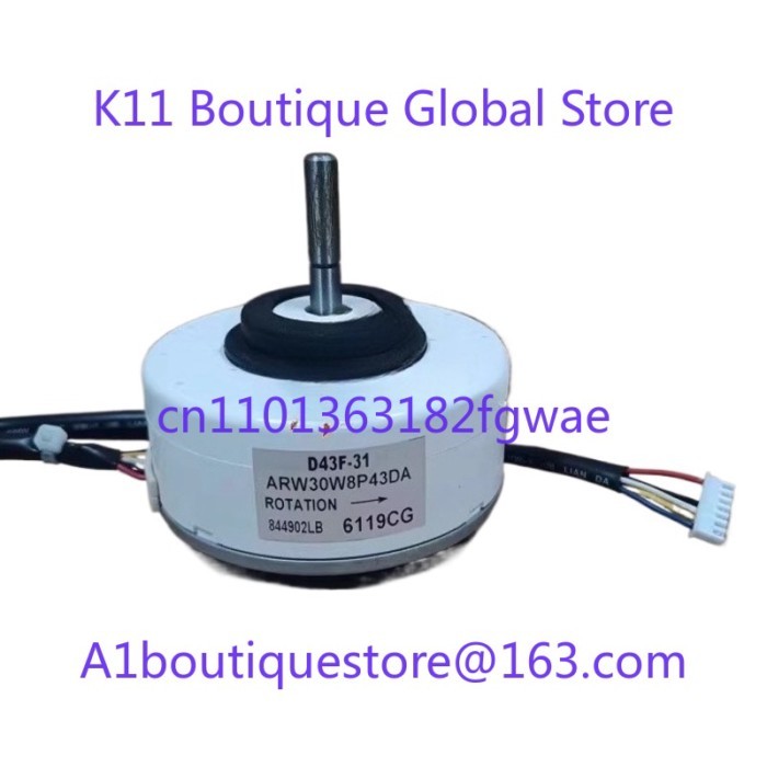Air conditioner DC motor D43F-31 arw 30 w8 p 43 dk D54B-41 arw 40 P8 p 54 da