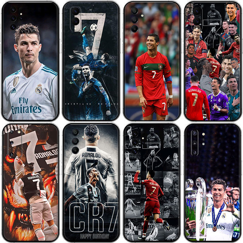 SAMSUNG ฟุตบอลStar Cristiano Ronaldo CR7 ^FC0 สําหรับSamsung M20 M23 M30S M21 M31 M34 M35 M40 M51 M5