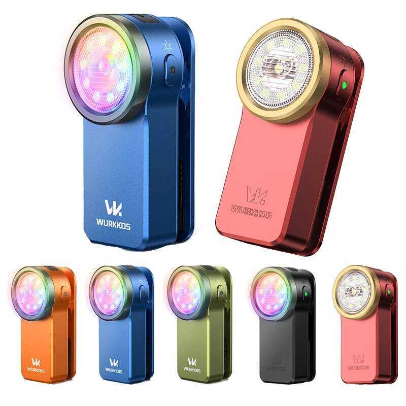 Wurkkos ❤ Hd03 ไฟฉายพกพาแบบชาร์จ Usb-C ความสว่าง 680 ลูเมน พร้อมโหมดสปอตไลท์และฟลัดไลท์ ไฟฉาย EDC R