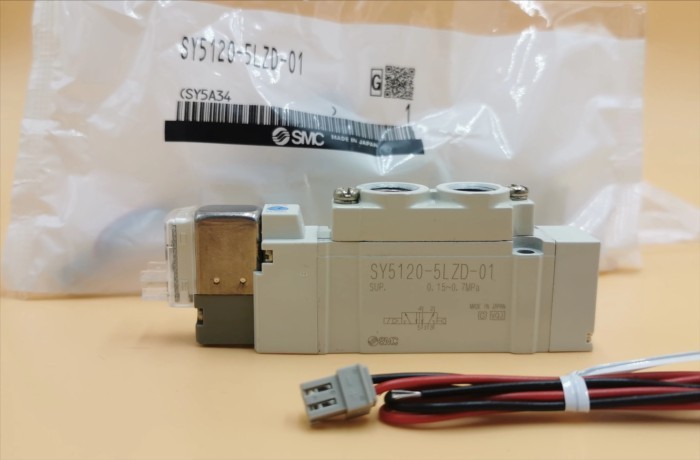 SMC solenoid valve SY5120/5220/5320-4/6/5LZ/LD/LZE/LZD-01-C4-C6-C8 in stock