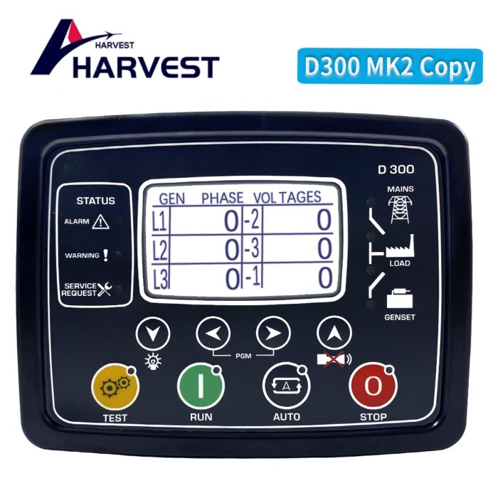 D300 D300MK2 D300MK3 Replace DATAKOM  Controller Panel Compatible with D300 Diesel Generator Contro