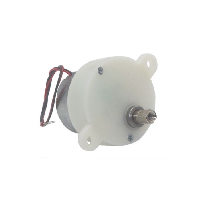 10pcs JS-30 Gear Motor 6v Micro Gear Motor Eccentric Low Speed 5RPM 100RPM Plastic Gear Mute Gear R
