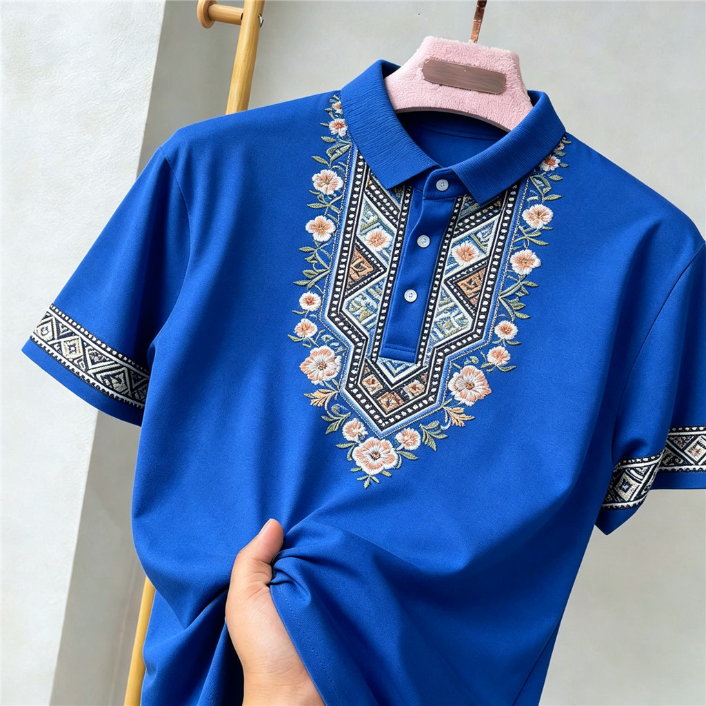 2026 Aidilfitri สบายและใช้งานได้จริงเสื้อโปโลสีล่าสุด Skim Vibrant Lime ทําให้ง่ายแบบดั้งเดิม Badick