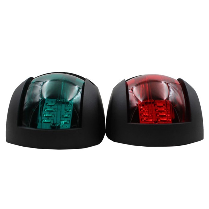2PCS Red Green Marine LED Light 12V Boat Bow Light for Boat and Boat Skeeter Pontoon One Pair
